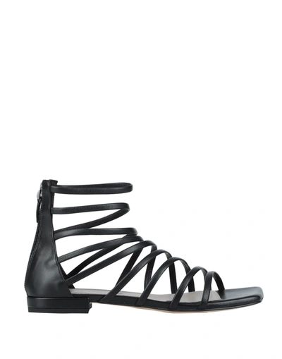 Shop Poesie Veneziane Woman Sandals Black Size 5 Soft Leather