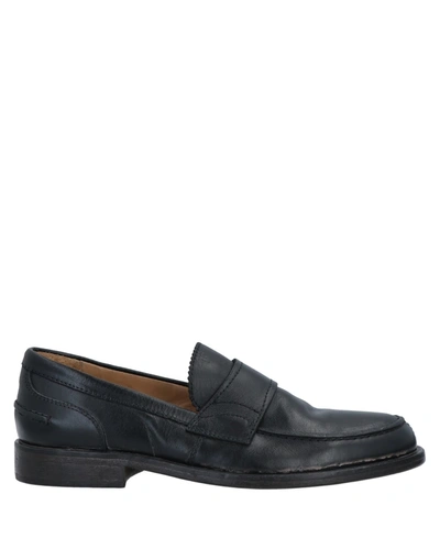 Shop Moma Loafers In Black