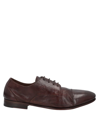 Shop Calpierre Lace-up Shoes In Brown