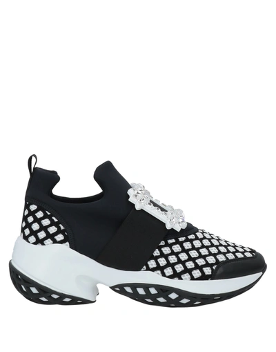 Roger Vivier Sneakers In Black