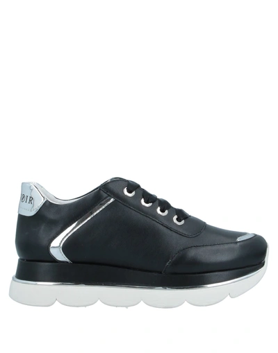 Shop Cafènoir Woman Sneakers Black Size 8 Soft Leather