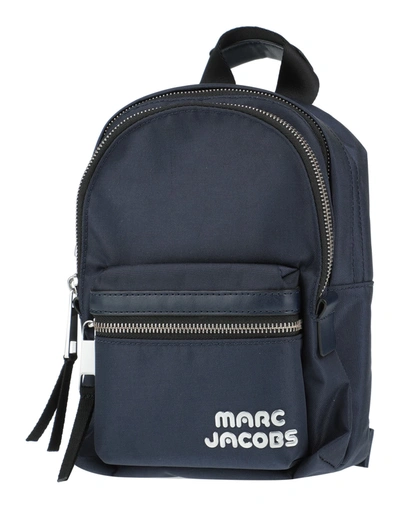 Shop Marc Jacobs Backpacks In Dark Blue