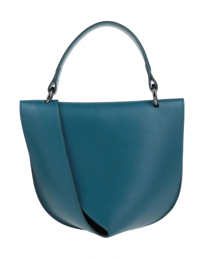 Shop Giaquinto Handbags In Deep Jade