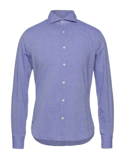 Shop Dandylife By Barba Shirts In Lilac