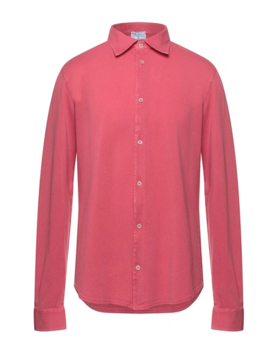 Shop Fedeli Shirts In Red