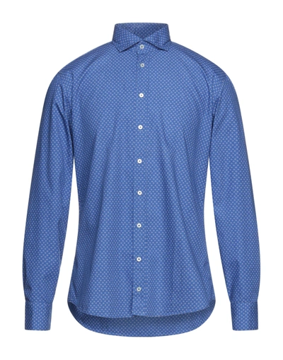 Shop Bastoncino Shirts In Blue