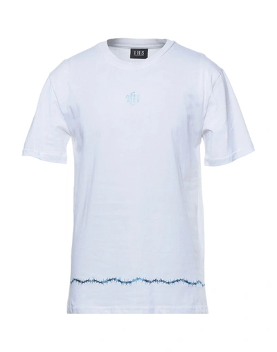 Shop Ihs Man T-shirt White Size Xs Cotton