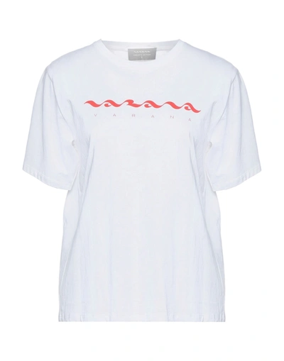 Shop Varana Woman T-shirt White Size M Organic Cotton
