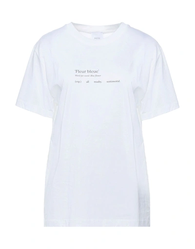 Shop Patou Woman T-shirt White Size L Cotton
