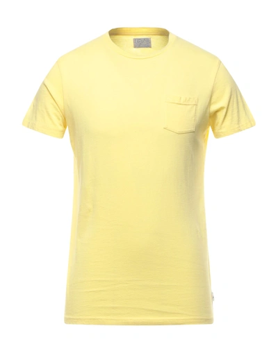 Shop 40weft Man T-shirt Yellow Size Xl Cotton