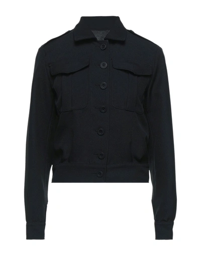 Shop Dondup Woman Shirt Black Size 6 Polyester