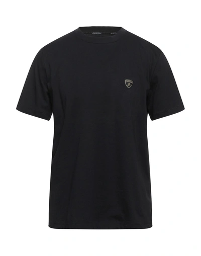 Shop Automobili Lamborghini Man T-shirt Black Size S Cotton