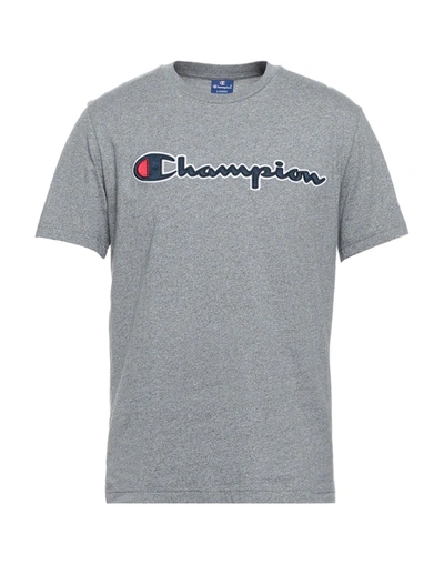 Shop Champion Man T-shirt Grey Size S Cotton