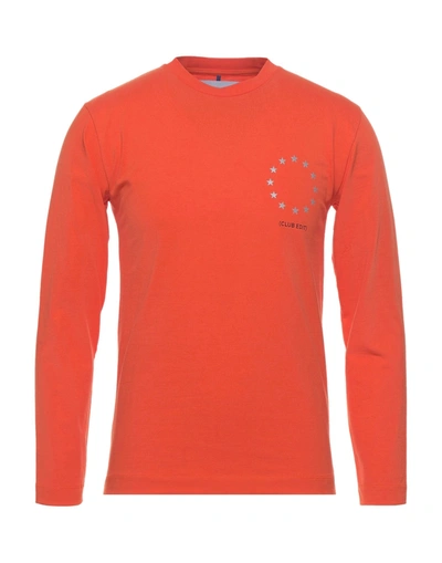 Shop Etudes Studio Études Man T-shirt Orange Size L Cotton