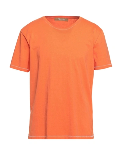 Shop Obvious Basic T-shirts In Orange