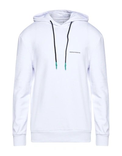 Shop Pmds Premium Mood Denim Superior Man Sweatshirt White Size Xxl Cotton