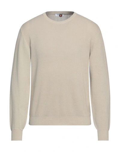 Shop Heritage Man Sweater Beige Size 44 Cotton