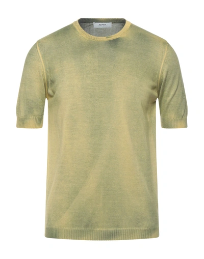 Shop Alpha Studio Sweaters In Military Green
