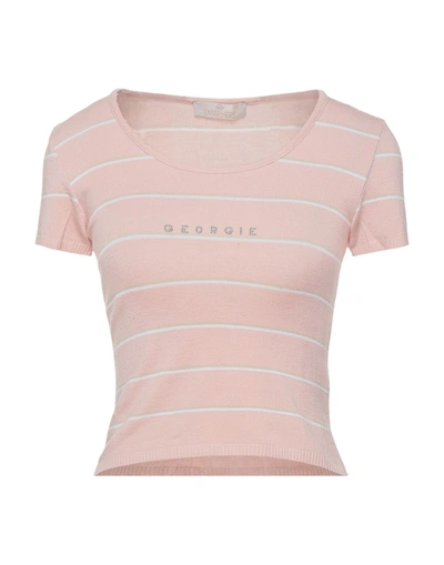 Shop Emisphere Woman Sweater Pink Size S Viscose, Elastane