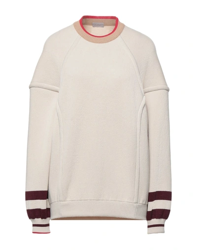 Shop Mrz Woman Sweater Beige Size M Virgin Wool, Cashmere