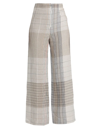 Shop Mrz Woman Pants Beige Size 8 Linen, Cotton