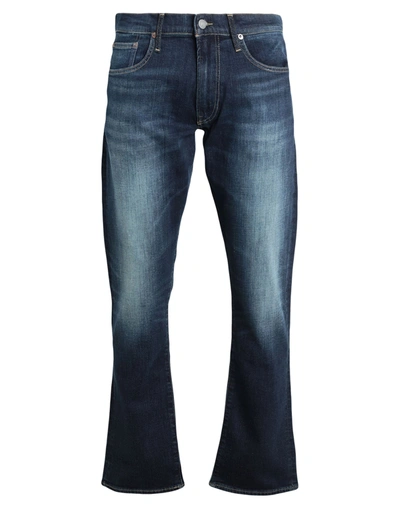 Shop Polo Ralph Lauren Varick Slim Straight Jean Man Jeans Blue Size 33w-34l Cotton, Recycled Cotton, Ela
