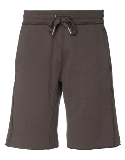 Shop True Religion Man Shorts & Bermuda Shorts Brown Size S Cotton