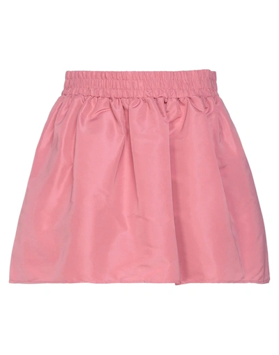 Shop Red Valentino Woman Mini Skirt Pink Size 6 Polyester