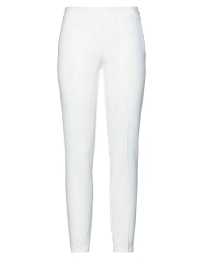 Shop Cristinaeffe Woman Pants White Size 10 Polyester, Viscose, Elastane