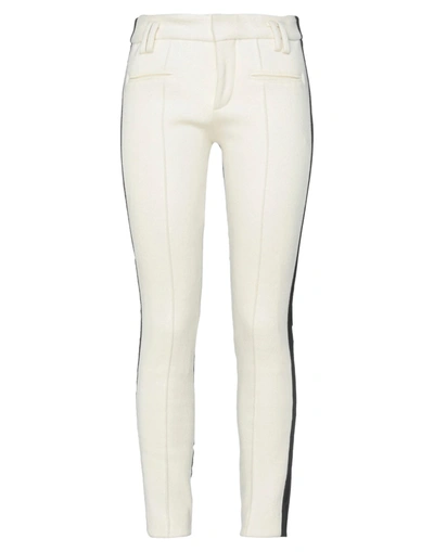 Shop Haider Ackermann Woman Pants Ivory Size 6 Wool, Nylon In White