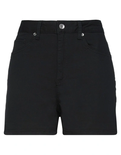 Liu •jo Denim Shorts In Black