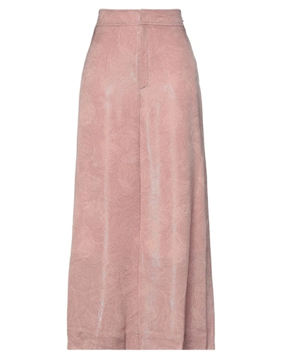 Shop Roland Mouret Woman Pants Pastel Pink Size 6 Silk, Viscose, Polyamide