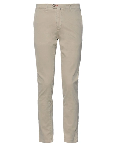 Shop Jeanseng Man Pants Beige Size 31 Cotton, Elastane