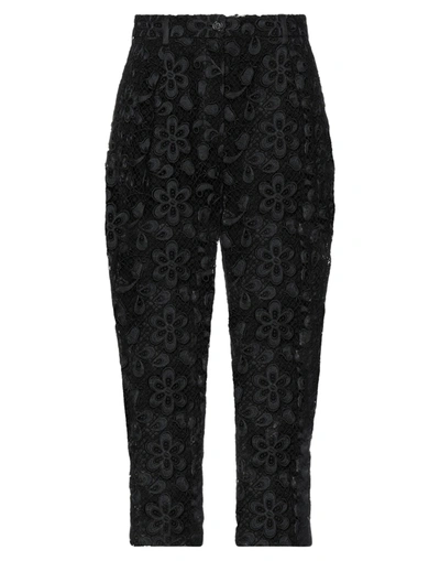 Shop Dolce & Gabbana Woman Pants Black Size 8 Cotton, Polyester