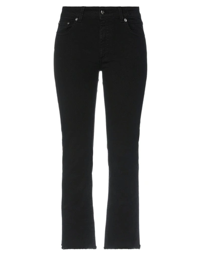 Shop Care Label Woman Jeans Black Size 24 Cotton, Elastane