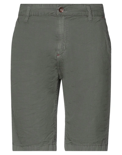 Smiling London Man Shorts & Bermuda Shorts Grey Size 30 Cotton In Grey