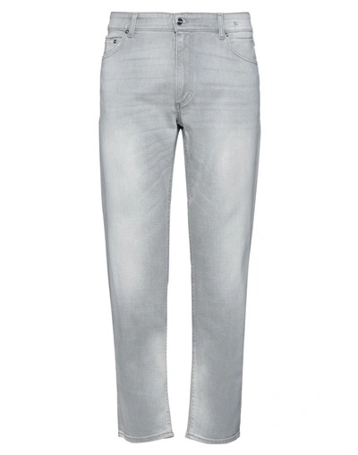 Shop Care Label Man Jeans Grey Size 29 Cotton, Elastane