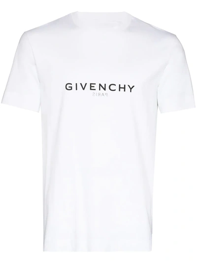 Givenchy Archetype Oversized T-shirt In Cotton In Weiss