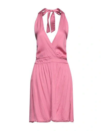 Shop Kaos Woman Mini Dress Pastel Pink Size 8 Viscose
