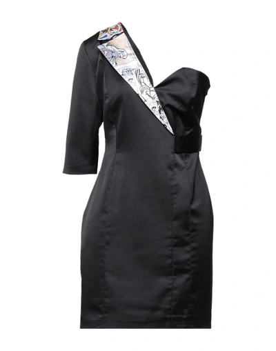 Shop Giulia N Short Dresses In Black
