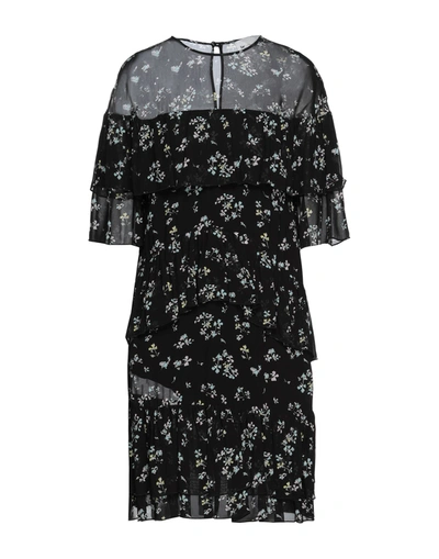 Shop Be Blumarine Woman Mini Dress Black Size 8 Viscose