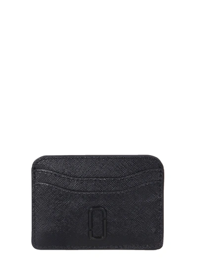 Marc Jacobs Snapshot Dtm Card Holder In Black