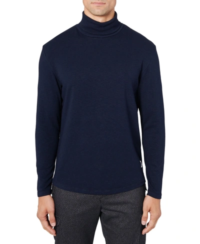 Brooklyn Brigade Men's Long Sleeve Turtleneck Sweater In Navy