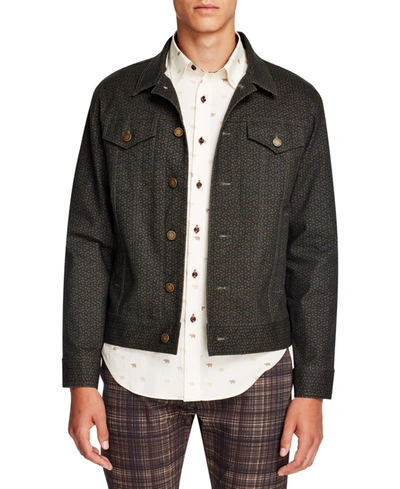 Shop Brooklyn Brigade Men's Elm Trucker Jacket In Olive