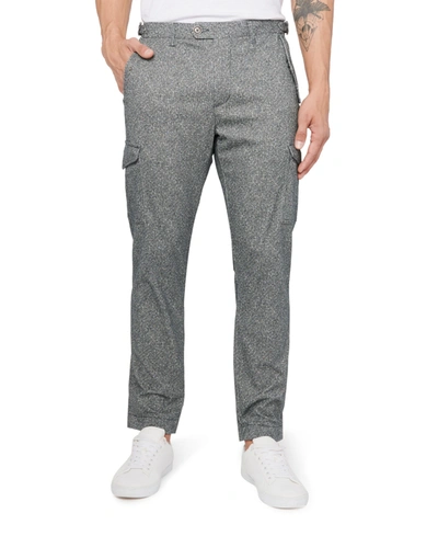 Shop Brooklyn Brigade Men's Straight Fit Pyrite Cargo Pants In Gray