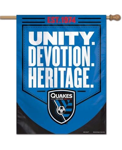 Shop Wincraft Multi San Jose Earthquakes 28" X 40" Single-sided Vertical Banner