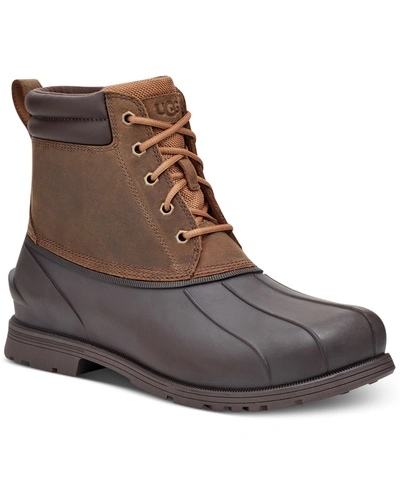 Shop Ugg Men's Gatson Duck Boot Men's Shoes In Chestnut