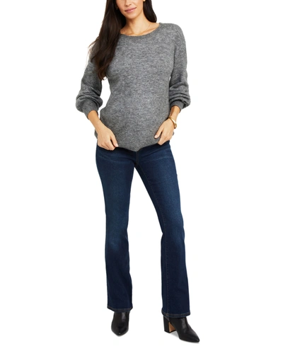 Motherhood Maternity Hidden Shadows Secret Fit Belly Bootcut Maternity Jeans In Hidden Shadows