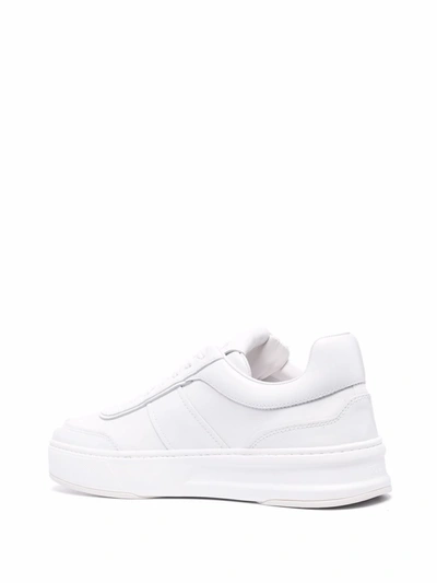Shop Tod's Sneakers In Pelle In White