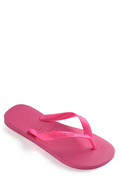 Shop Havaianas 'top' Sandal In Pink Flux